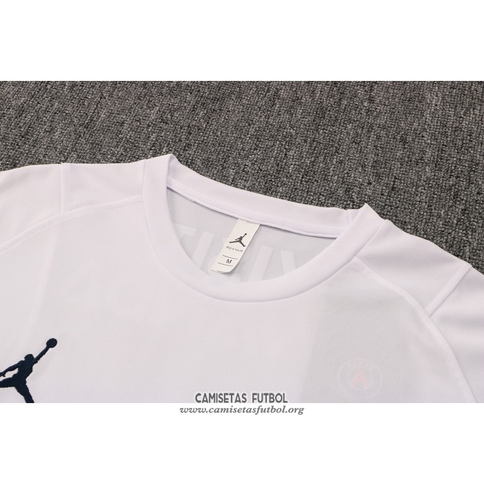 Chandal del Paris Saint-Germain Manga Corta 2021/2022 Blanco